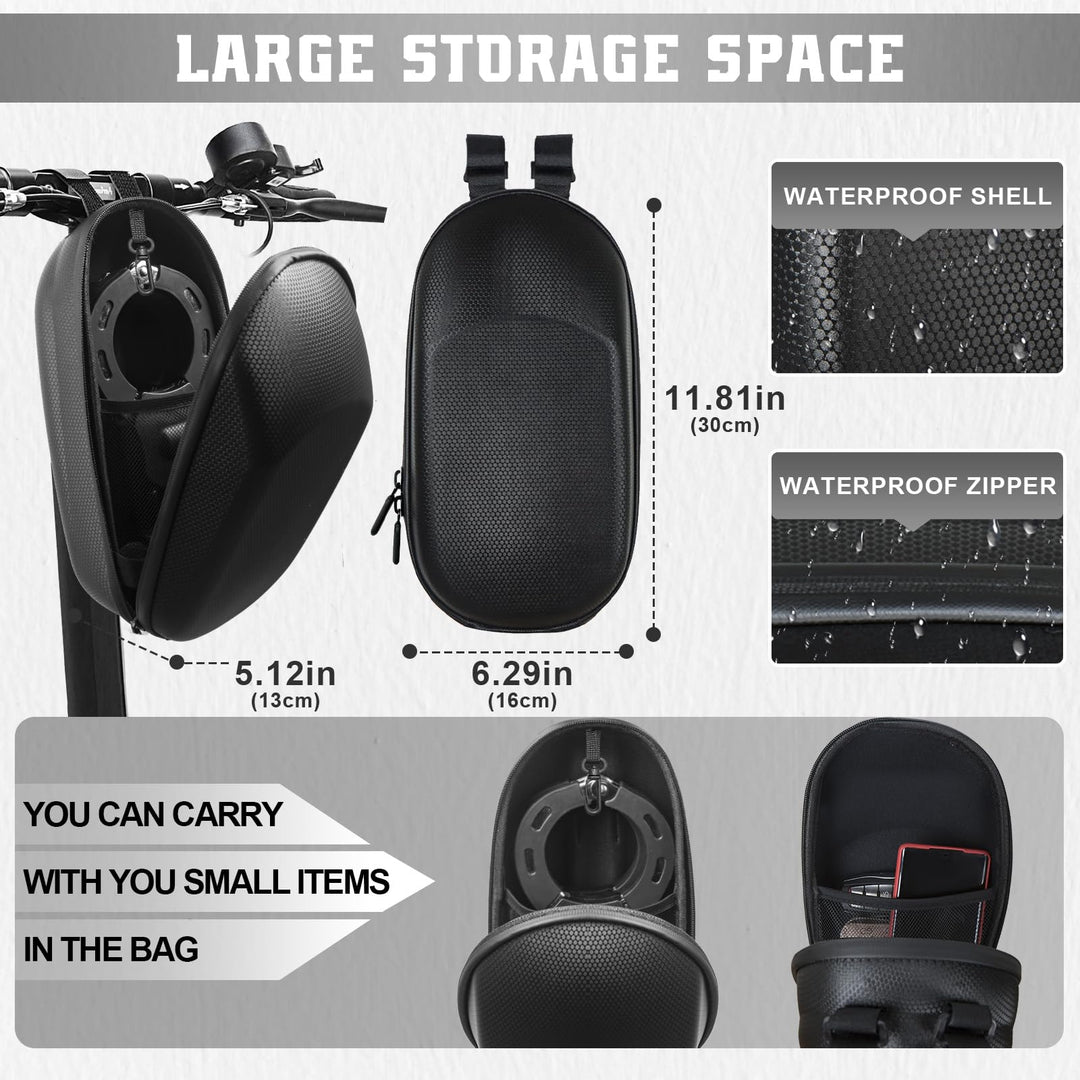 E-Scooter Schloss Set mit Kettenschloss, Tasche &amp; Handyhalterung - Bild 7