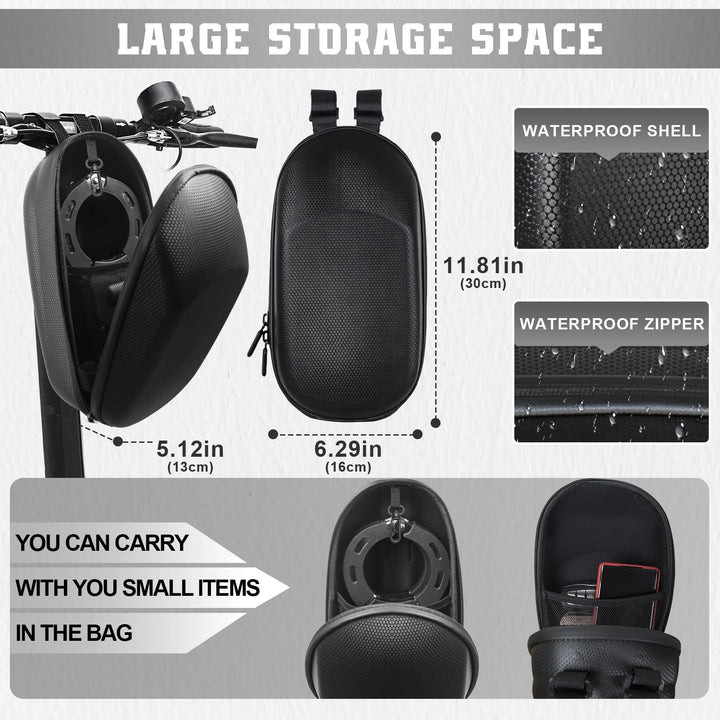 E-Scooter Schloss Set mit Kettenschloss, Tasche &amp; Handyhalterung - Bild 7