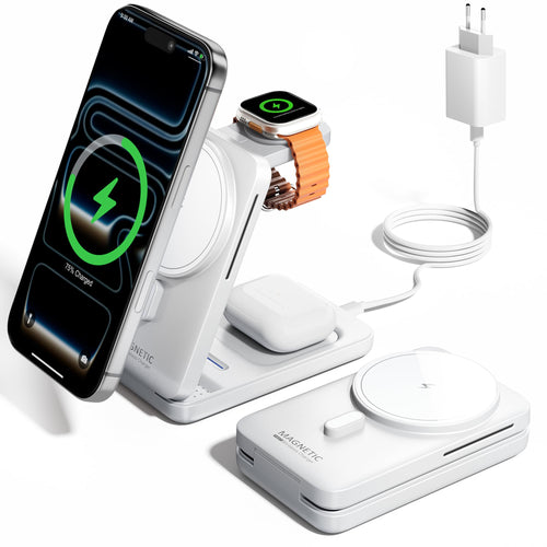 3-in-1 Ladestation iPhone Apple Watch AirPods faltbar 20W