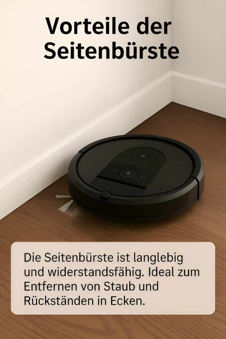 Roomba Ersatzteile-Set E/i/j-Serie 6 Filter 6 Seitenbürsten 2 Rollen - Bild 7