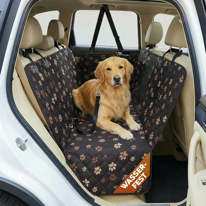 Hunde-Autoschondecke Rückbank Oxford 600D wasserdicht 137x147 cm