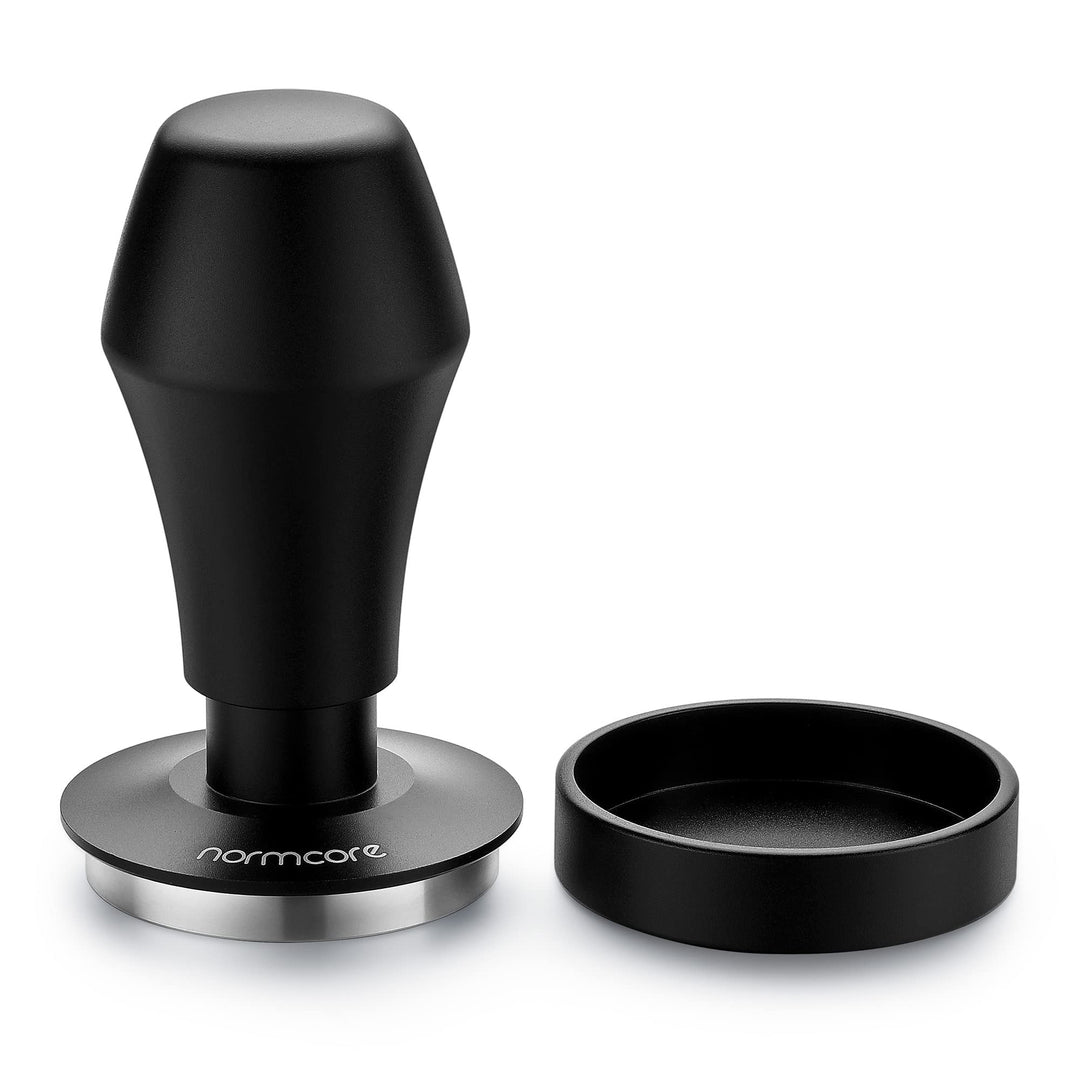 Kaffee Tamper 53,3mm federbelastet mit Ripple-Base für Siebträger - Bild 4