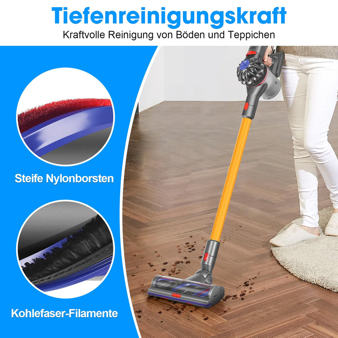Bodendüse Torque Drive für Dyson V7 V8 V10 V11 V15 mit Anti-Verwicklungsschutz - Bild 6