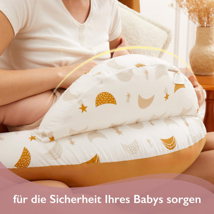 Stillkissen mit Sicherheitsumrandung Memory-Foam 53x65cm Seitenschläfer - Bild 4