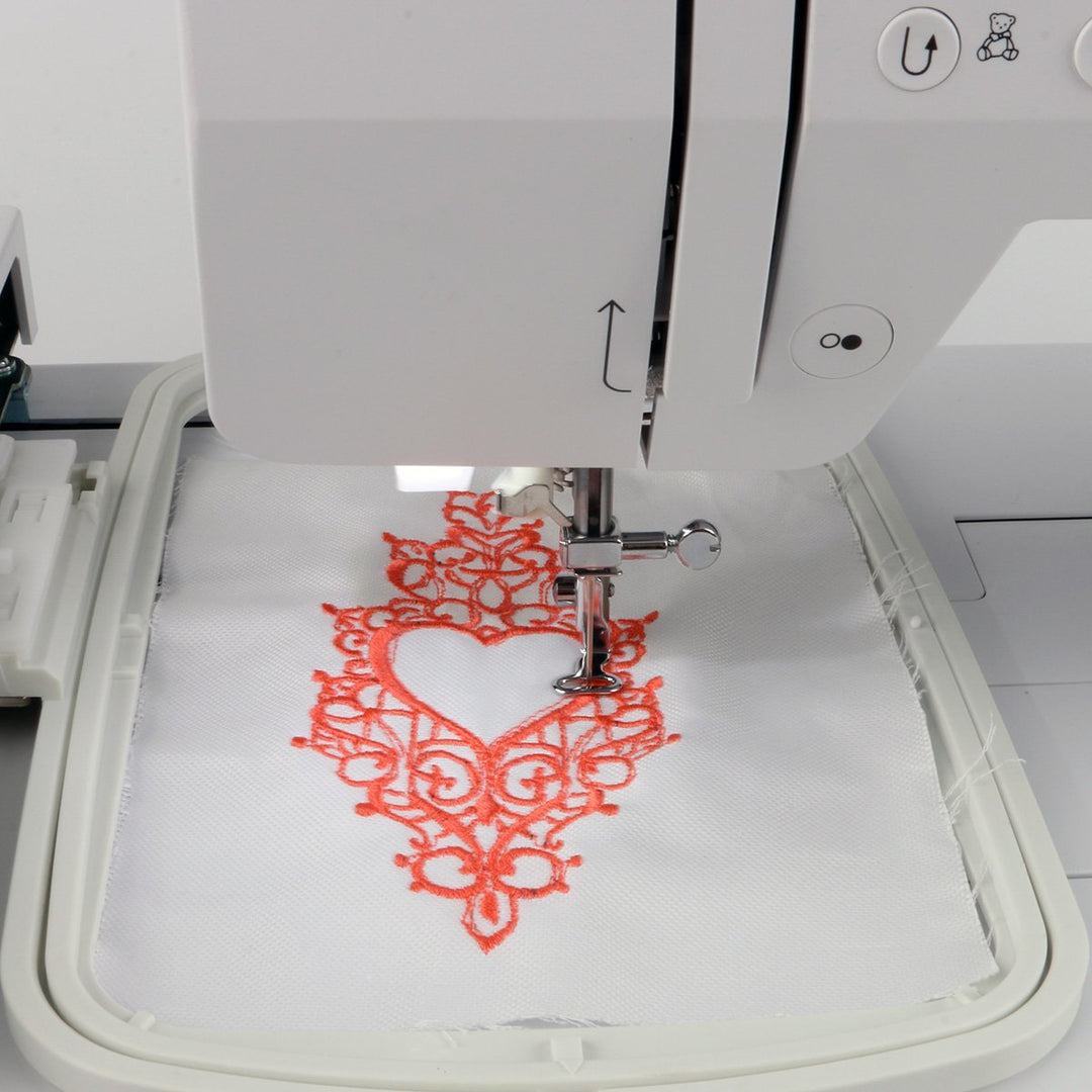 Näh- und Stickmaschine 200 Stiche 100 Stickmotive LCD 7mm Stichbreite - Bild 6