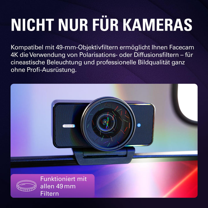 Webcam 4K 60fps mit Sony-STARVIS-2-Sensor für Streaming - Bild 7