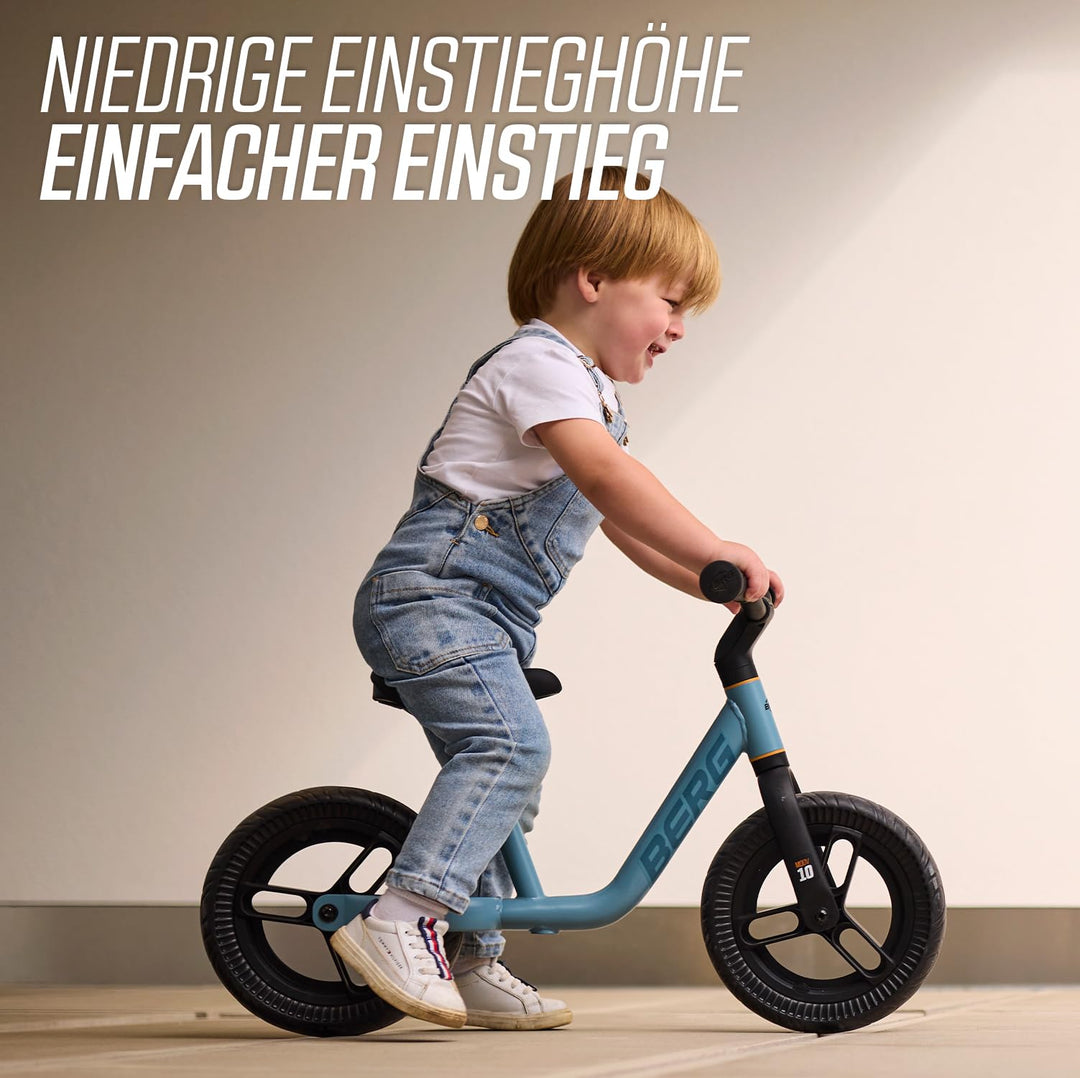 Laufrad 10 Zoll für Kinder ab 2 Jahre ultraleicht 2,7 kg Blau - Bild 3