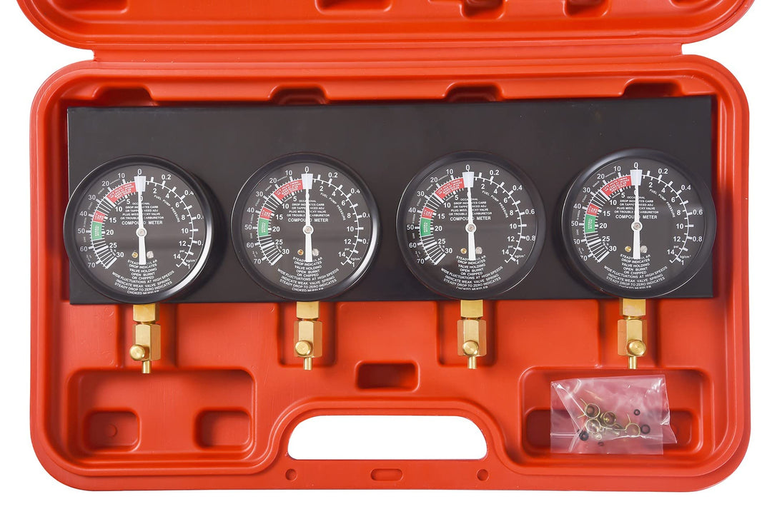 Vergaser-Synchrontester 4-fach Vakuummessung Motorrad und PKW - Bild 2