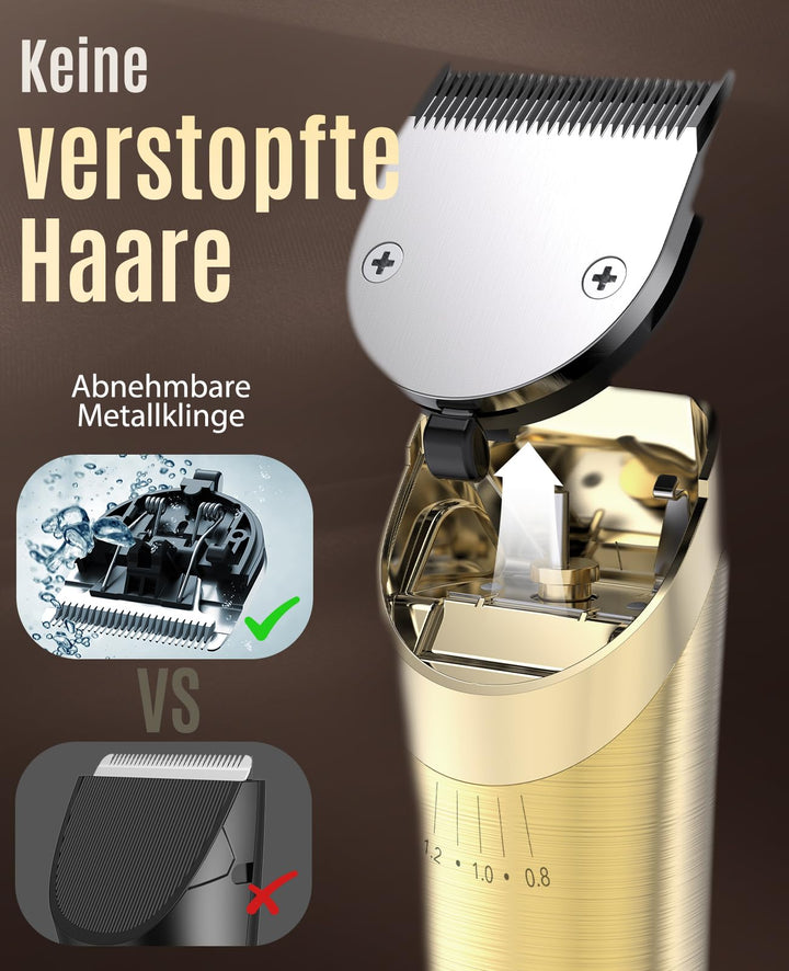Pferdeschermaschine kabellos 7000 RPM für dickes Fell, 2 Stufen - Bild 6