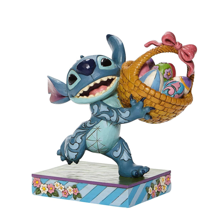 Disney Sammlerfigur Stitch als Osterhase Steinharz handbemalt 14,5 cm - Bild 5