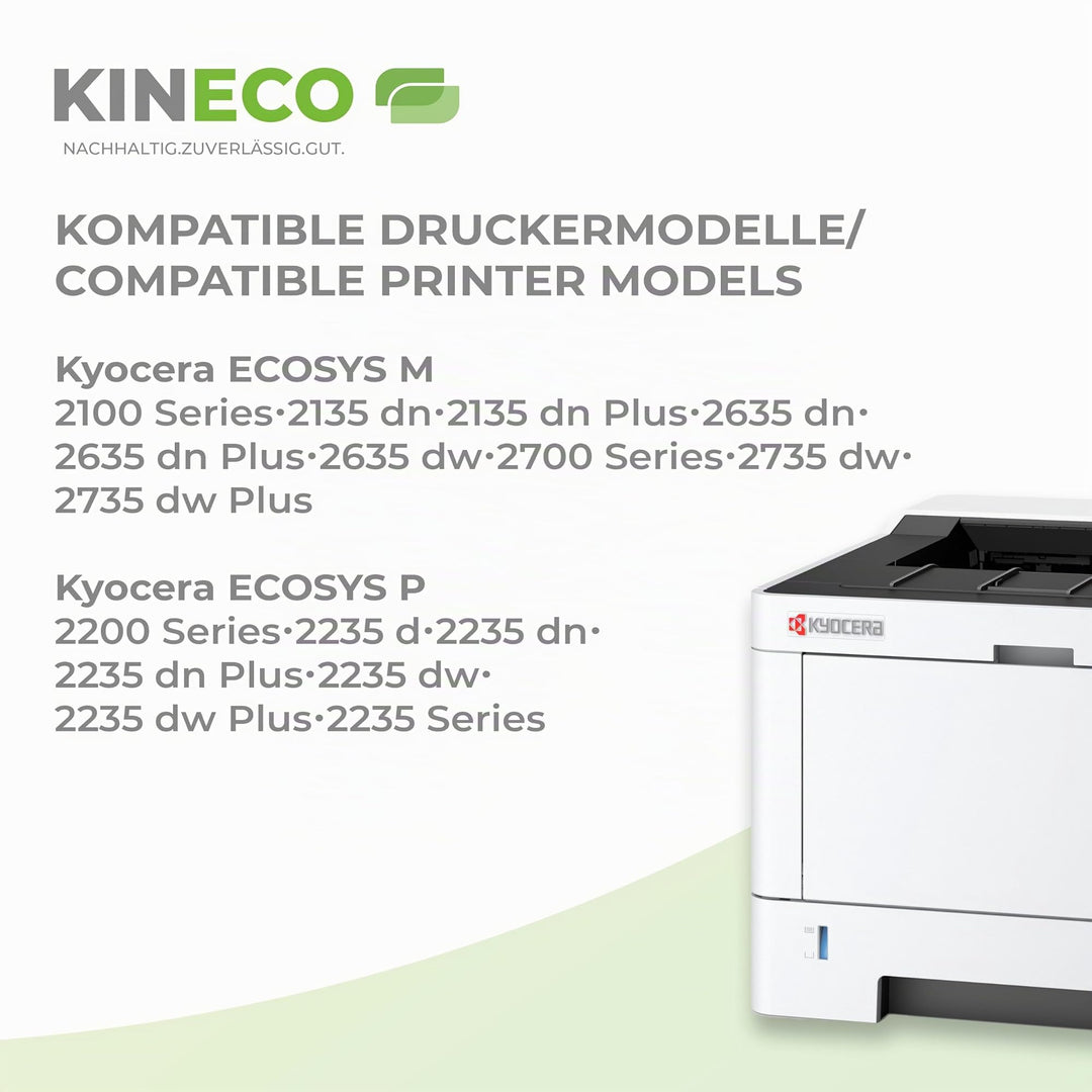 Toner Schwarz 2er-Pack kompatibel mit Kyocera TK-1150 je 3.000 Seiten - Bild 2