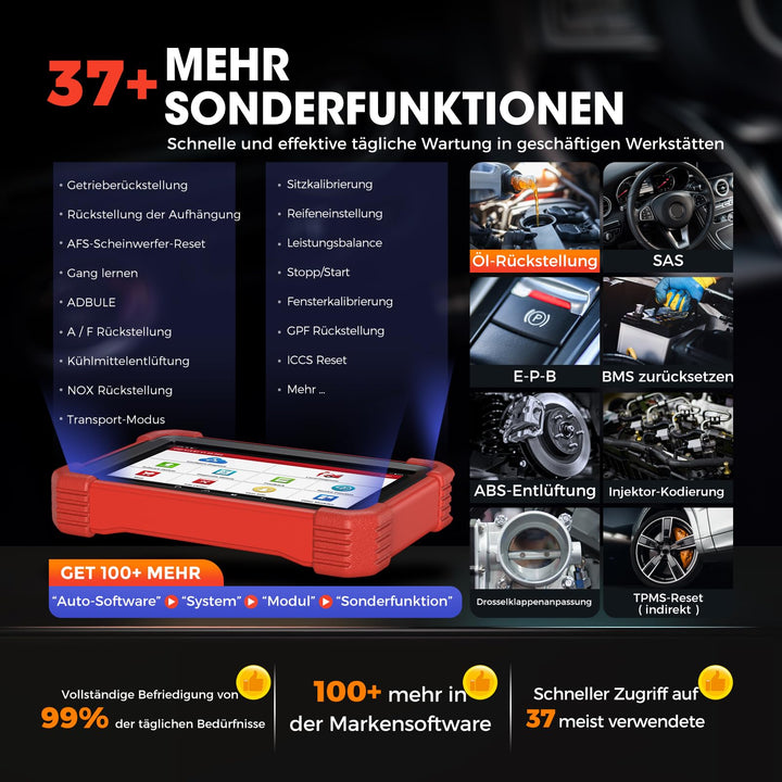 OBD2-Diagnosegerät mit ECU-Codierung CANFD DoIP 45+ Funktionen - Bild 4