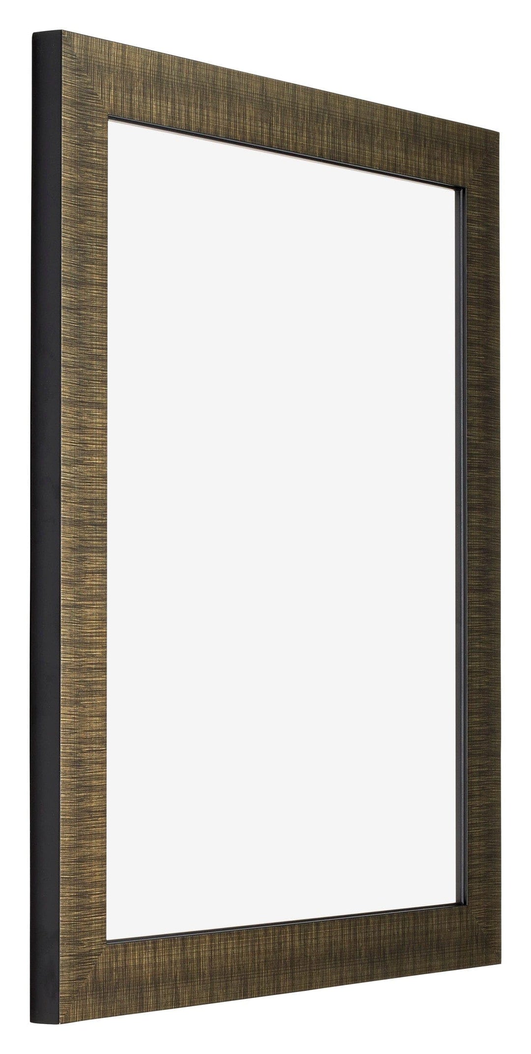 Bilderrahmen 40x50 cm Holz champagner gebürstet entspiegeltes Glas - Bild 2