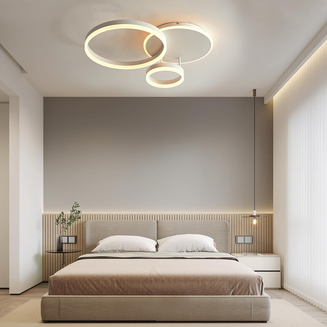 LED Deckenleuchte dimmbar 54 W 65x50 cm für Wohnzimmer - Bild 4