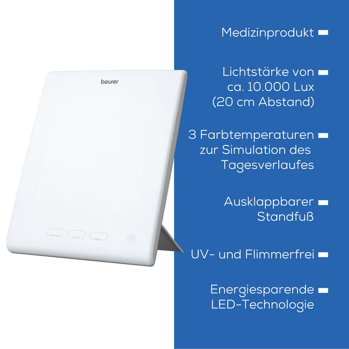 Tageslichtlampe 10.000 Lux 3 Farbtemperaturen für Lichttherapie - Bild 8