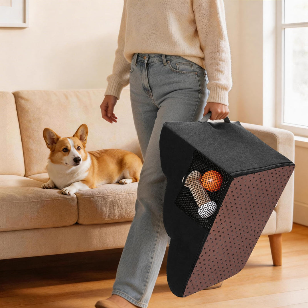 Haustiertreppe 3 Stufen Schaumstoff 60x40x40cm für Hund und Katze - Bild 7