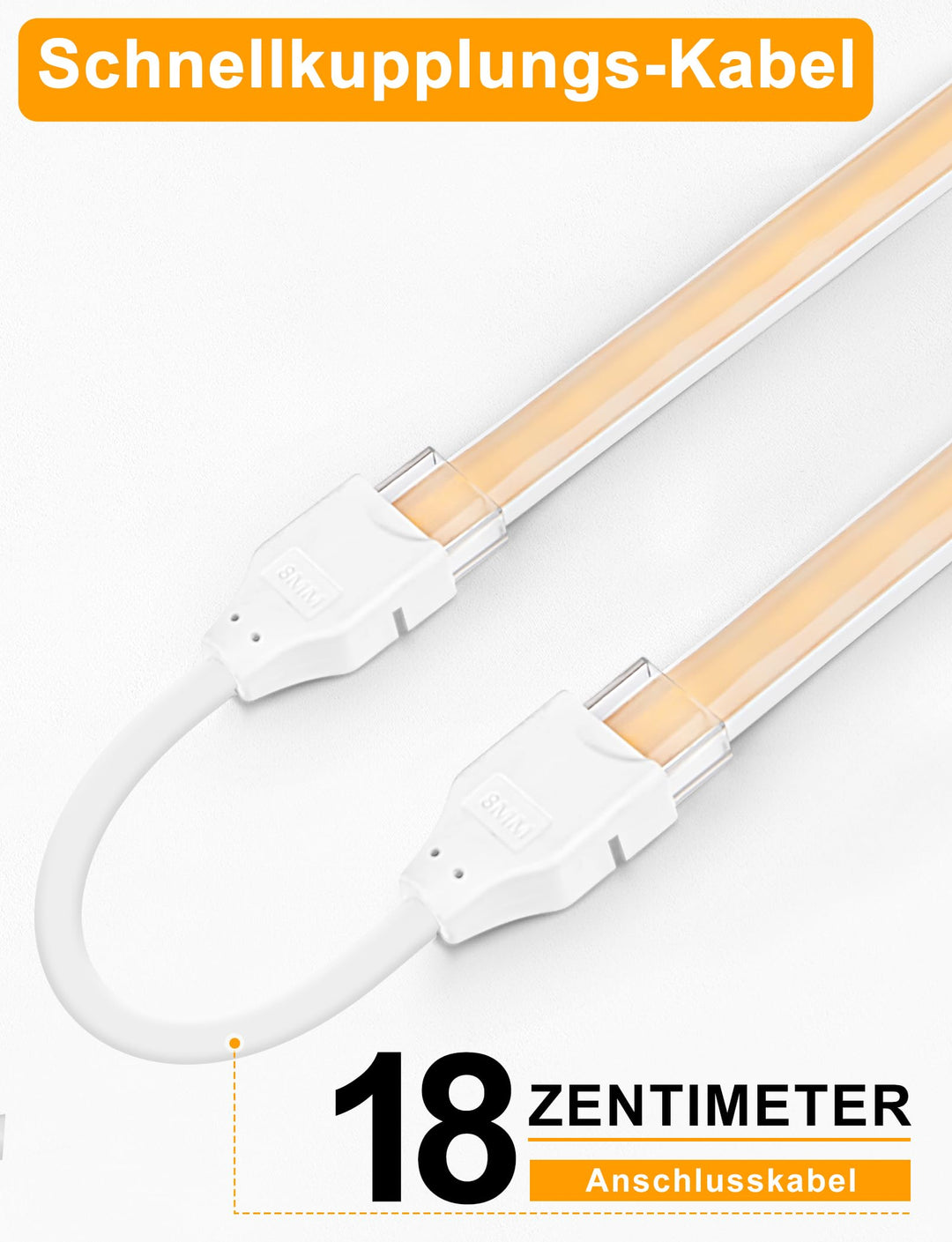 COB LED Streifen 10m Warmweiss Dimmbar IP65 mit Fernbedienung - Bild 3