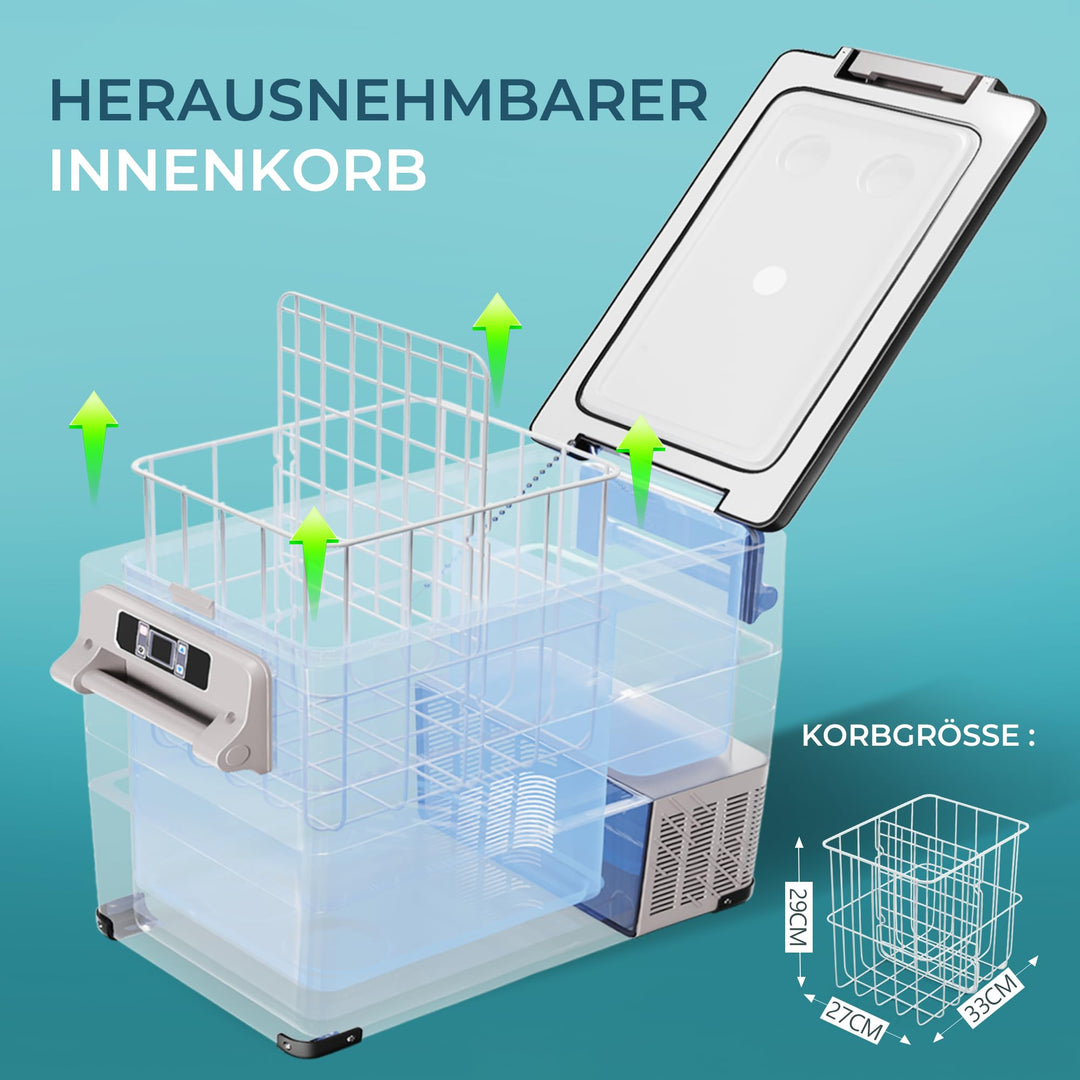 Kompressor Kühlbox 30,6L 12V/24V mit App -20°C bis +20°C - Bild 3