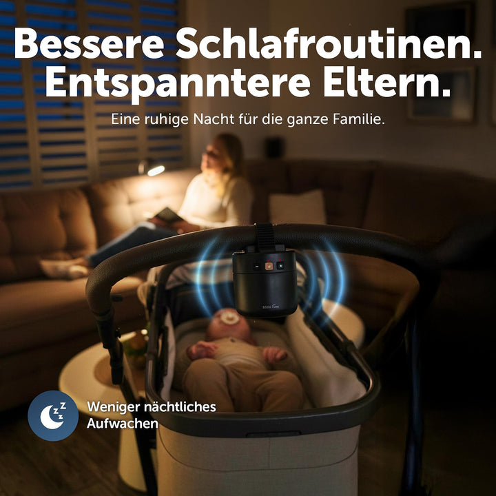 Kinderwagen-Schaukler elektrisch mit Geräuschsensor 5 Stufen USB-C - Bild 3
