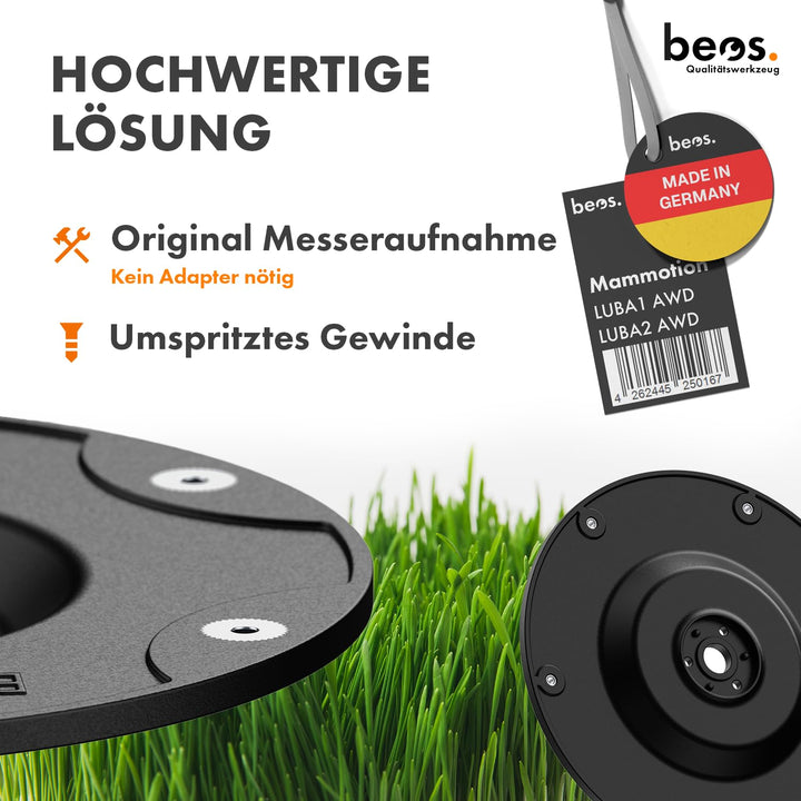 Messerteller 6-fach Klingen Mähroboter glasfaserverstärkt 2er-Set - Bild 5