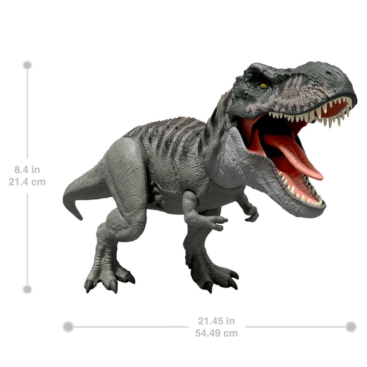 Tyrannosaurus Rex Spielzeugfigur mit Beissattacke Licht Sound 53 cm - Bild 6