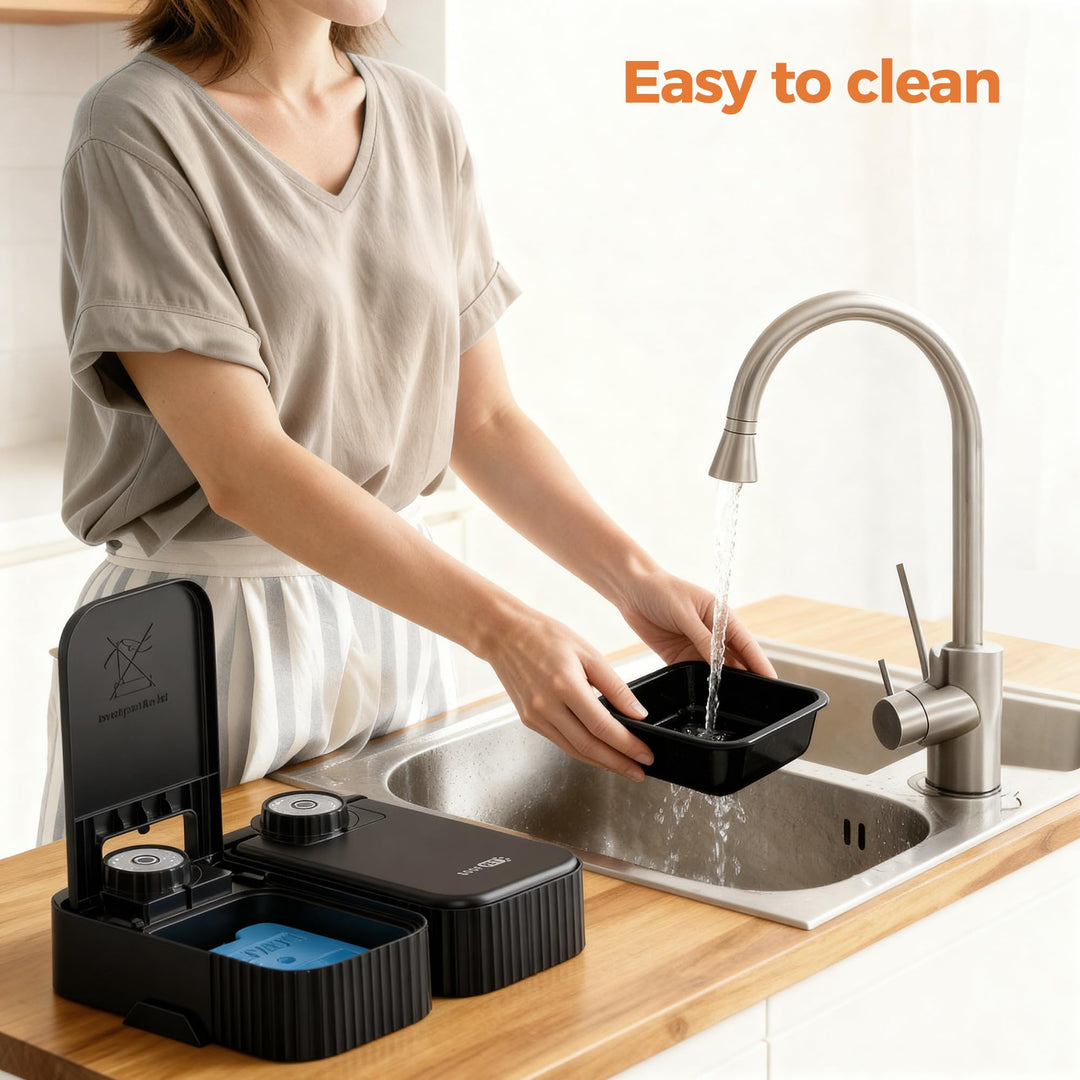 Nassfutter-Automat Katze 2x350ml mit 48h Timer und Frischhaltefunktion - Bild 8