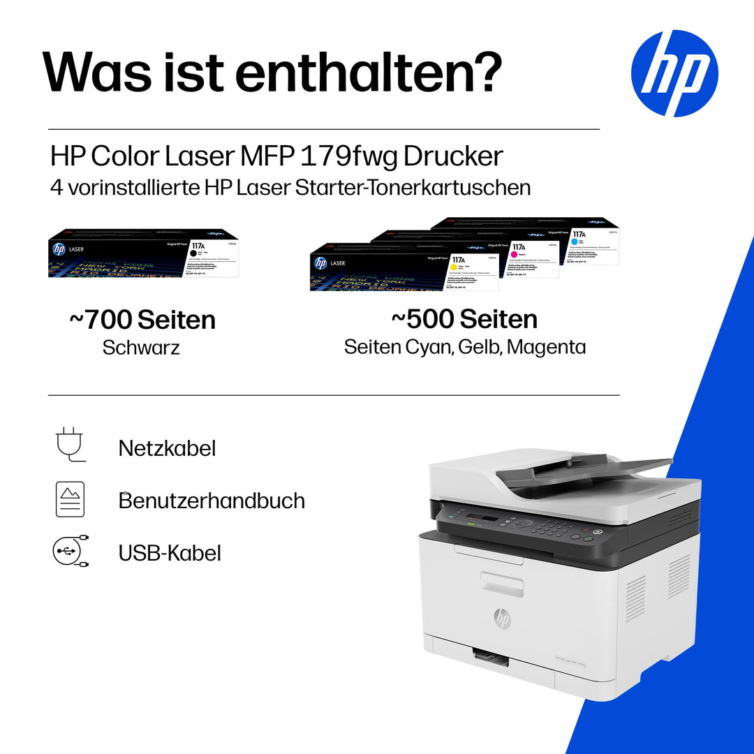 Farblaser-Multifunktionsdrucker 4-in-1 WLAN A4 mit ADF - Bild 8