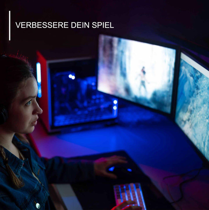 Monitor Doppelarm Halterung 19-32 Zoll VESA 75/100 höhenverstellbar - Bild 7