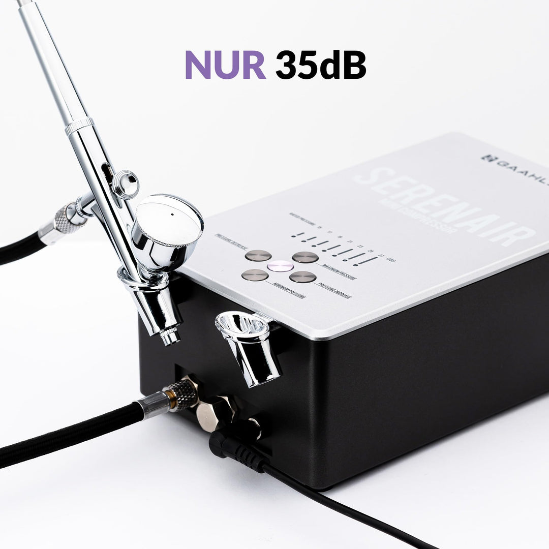 Airbrush-Set mit Kompressor 7 Druckstufen 27 PSI für Modellbau - Bild 7