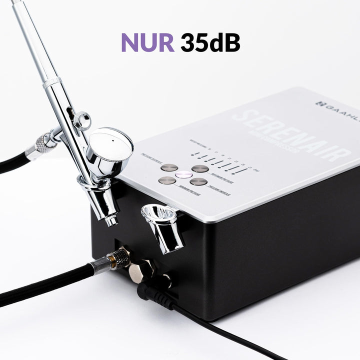 Airbrush-Set mit Kompressor 7 Druckstufen 27 PSI für Modellbau - Bild 7