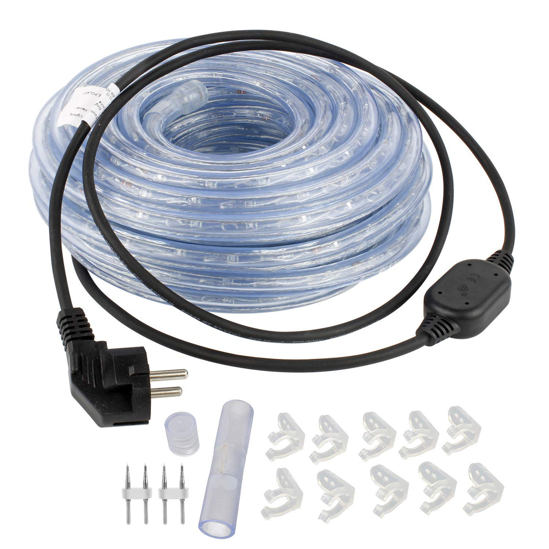 LED Lichterschlauch Aussen 14m Warmweiss IP65 504 LEDs - Bild 7