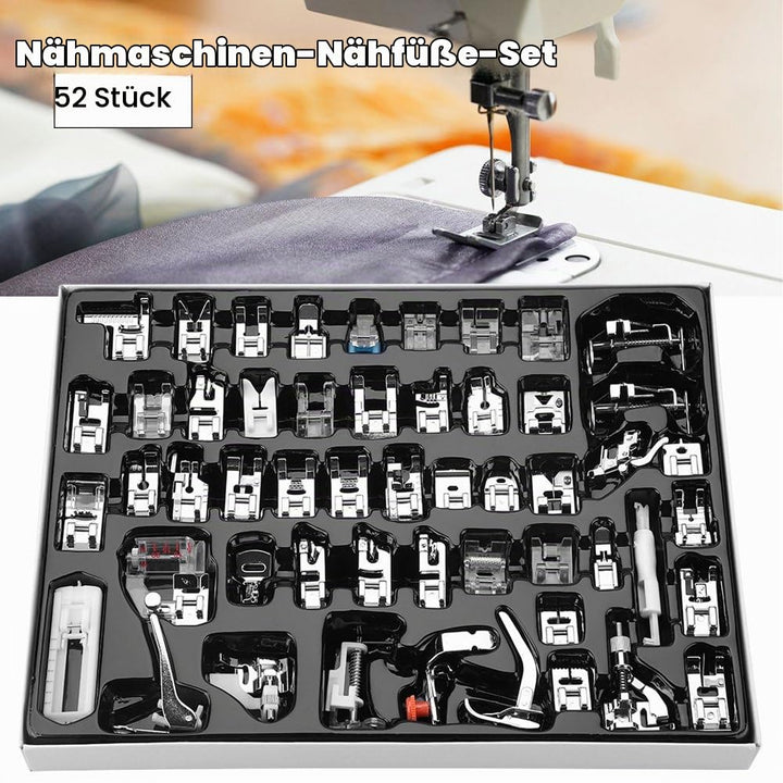 Nähfuss-Set 52-teilig für Haushaltsnähmaschinen Universal - Bild 2