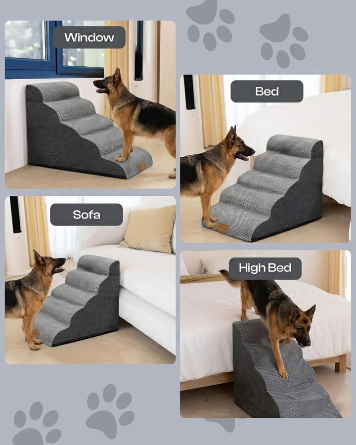 Hundetreppe Schaumstoff 5 Stufen 62 cm für kleine Hunde - Bild 7