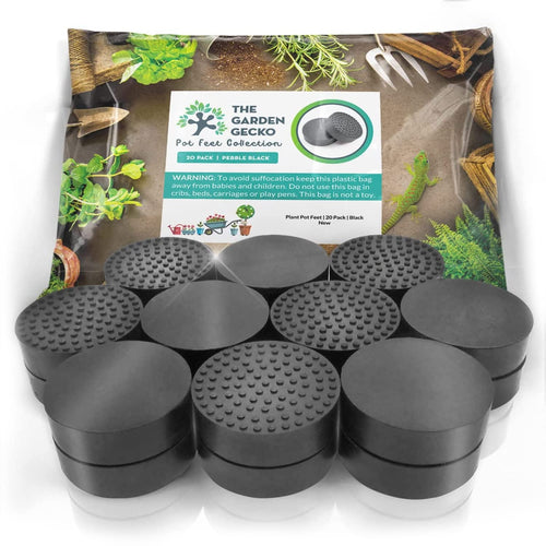 Blumentopf-Füsse Gummi 20 Stück für Töpfe bis 50 kg