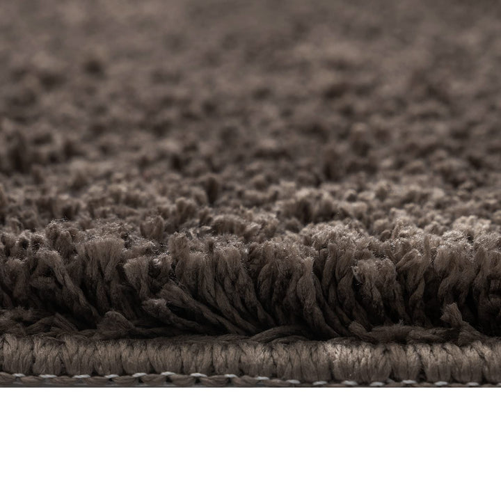 Badematte rutschfest Mikrofaser Braun 70x120 cm waschbar - Bild 6