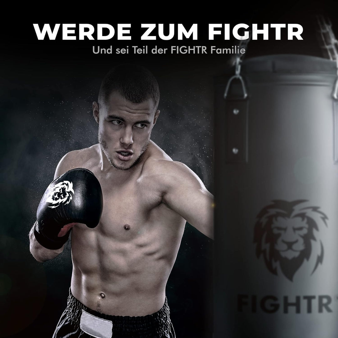 Boxsack gefüllt PU-Leder mit 4-Punkt-Stahlkette für Kampfsport - Bild 7