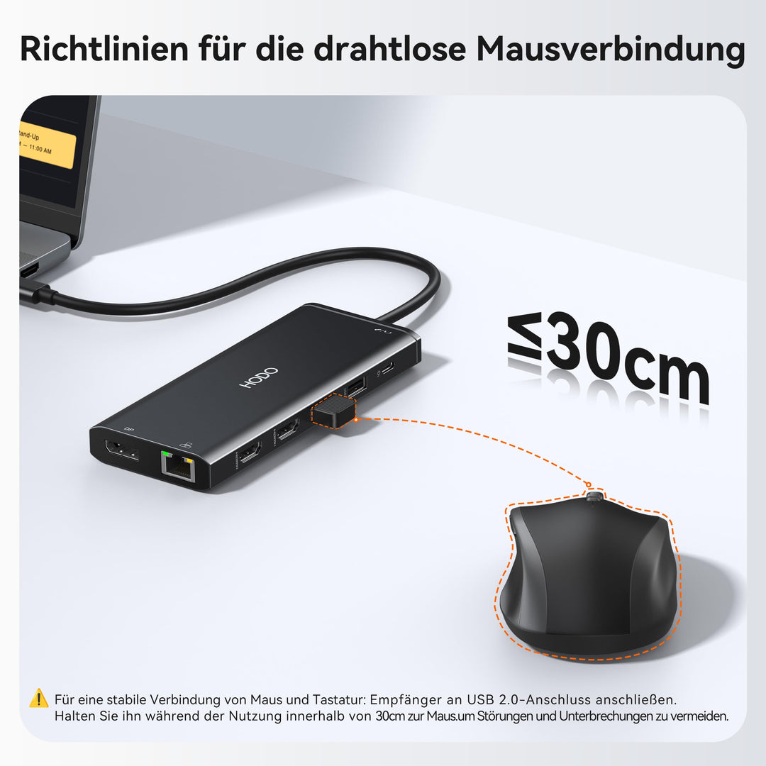 Dockingstation USB-C 14-in-1 Triple Display 4K mit 100W PD - Bild 9