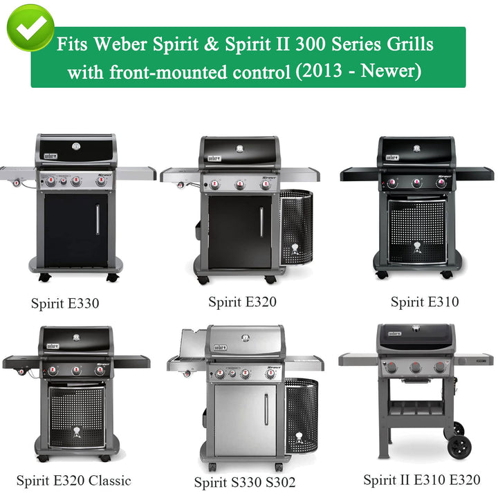 Gasgrill Ersatzteile Set Gusseisen Rost &amp; Brenner fuer Weber Spirit 300 - Bild 3