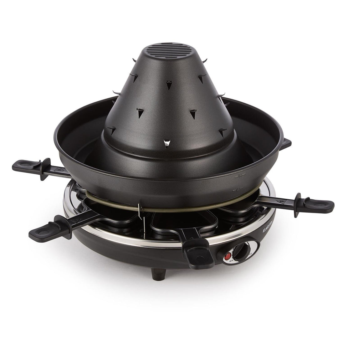Raclette-Tischgrill 2-in-1 mit Tartarenhut 1500W für 6 Personen - Bild 3