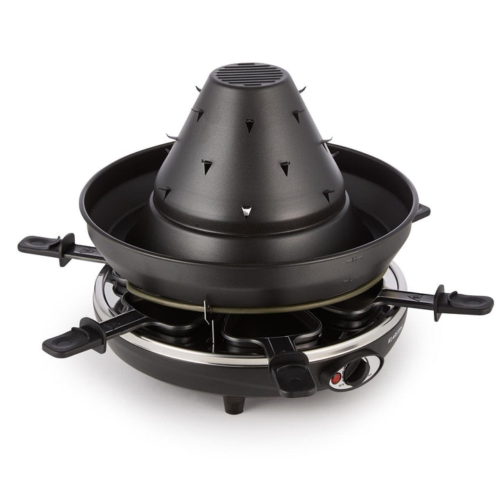 Raclette-Tischgrill 2-in-1 mit Tartarenhut 1500W für 6 Personen - Bild 3