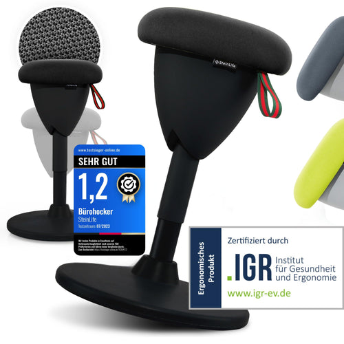 Stehhocker ergonomisch höhenverstellbar mit Pendelfunktion