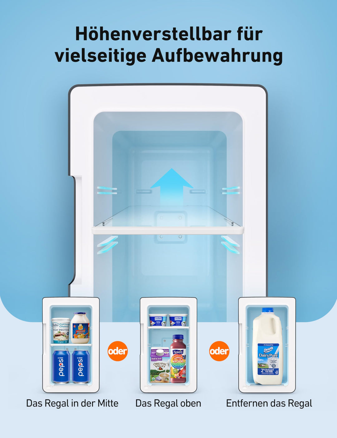 Mini Kühlschrank 6L mit Kühl- und Heizfunktion für Büro und Auto - Bild 4