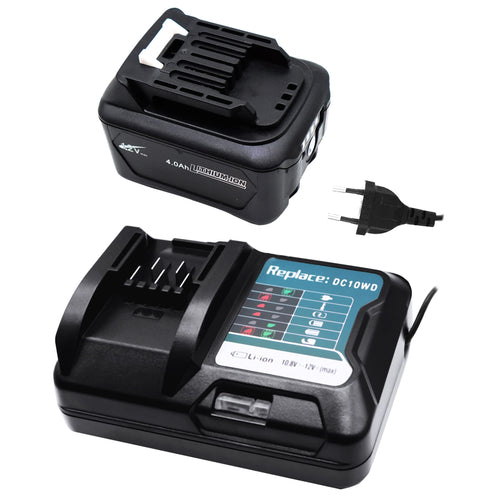Akku 12V 4Ah Li-Ion + Ladegerät für Makita CXT Werkzeuge