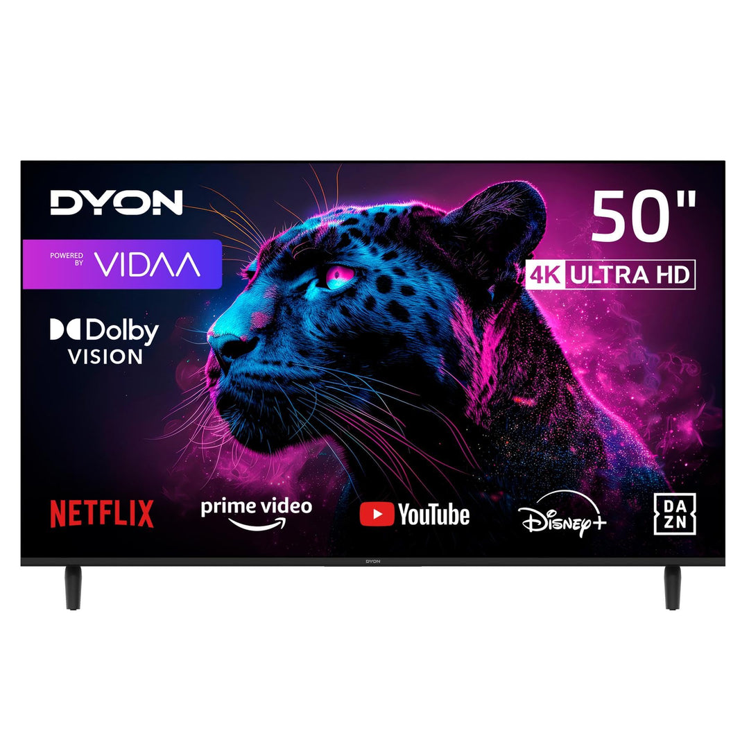 4K UHD Smart TV 50 Zoll mit HDR10, Triple Tuner &amp; VIDAA OS
