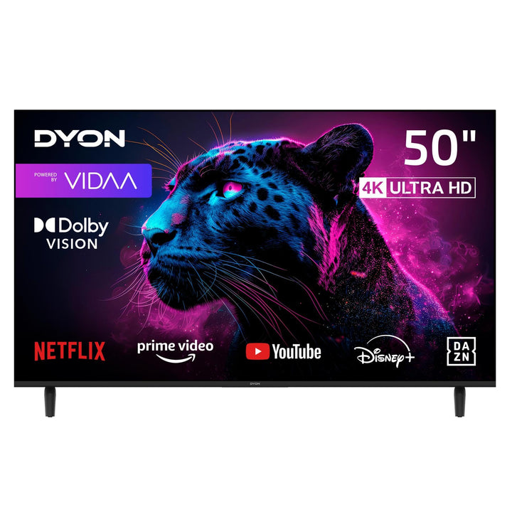 4K UHD Smart TV 50 Zoll mit HDR10, Triple Tuner &amp; VIDAA OS