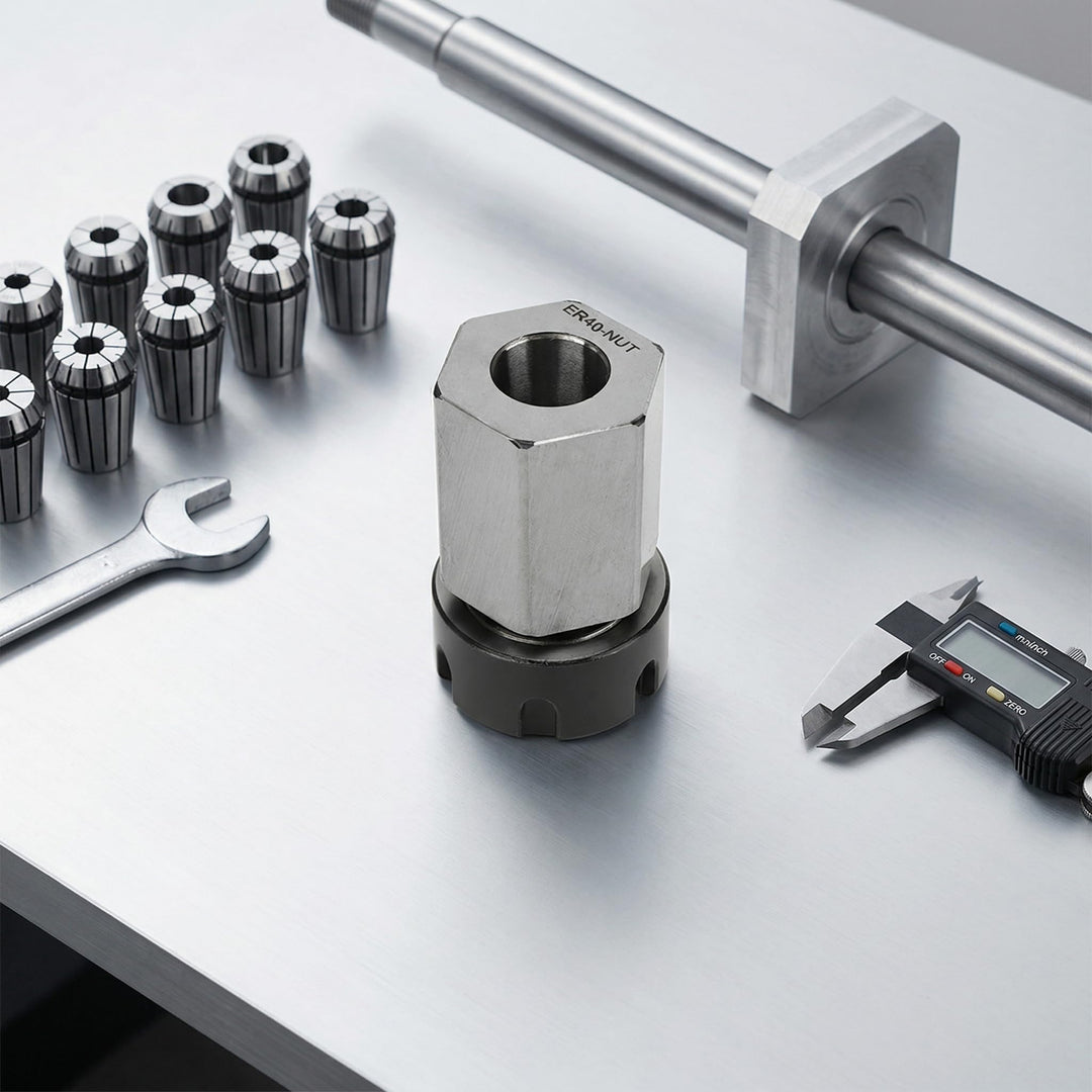 Spannzange ER40 CNC Kohlenstoffstahl 0,015mm Rundlaufgenauigkeit - Bild 4