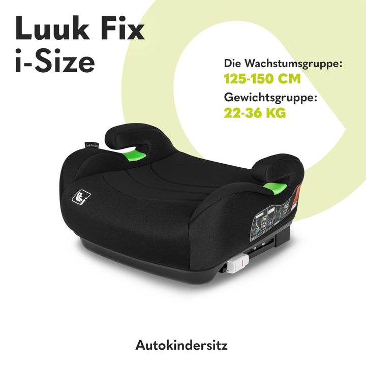 Kindersitzerhöhung ISOFIX i-Size 125–150 cm mit Armlehnen - Bild 2