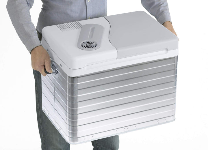 Elektrische Kühlbox 39 L Aluminium 12V/230V für Auto &amp; Camping - Bild 3