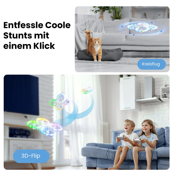 Kinder-Drohne mit 1080P HD-Kamera und STEM-Lernmodul 72g - Bild 7