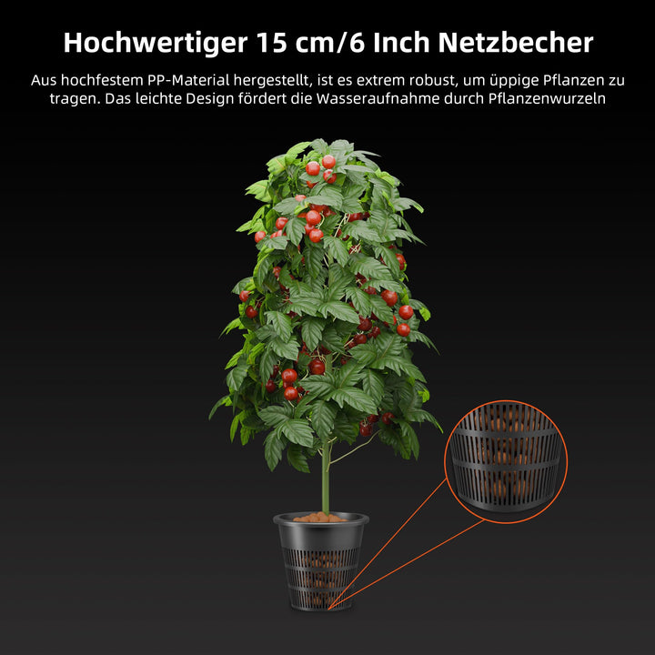 DWC Hydroponik-System 2-Eimer-Set 27L Innenanbau Gemüse Kräuter - Bild 6